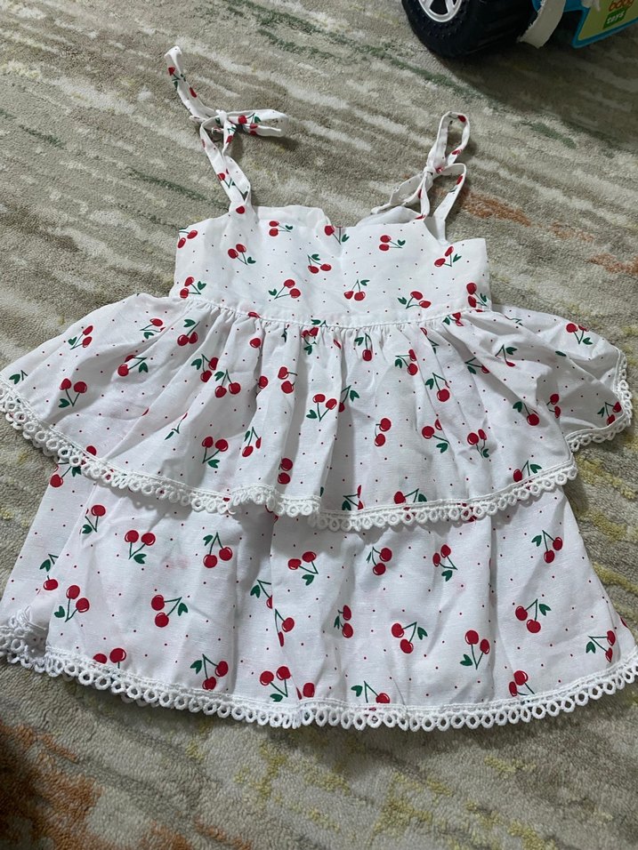 Kız Çocuk Çok Renkli Örme Tayt Seti - Görsel 2