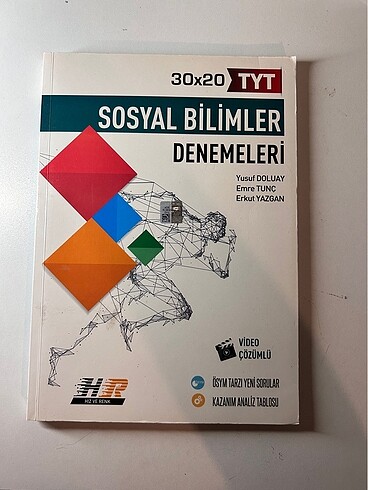 Hız ve Renk Yayınları TYT Sosyal Bilgiler Denemeleri