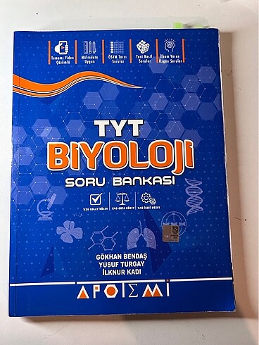 Apotemi Yayınları TYT Biyoloji Soru Bankası