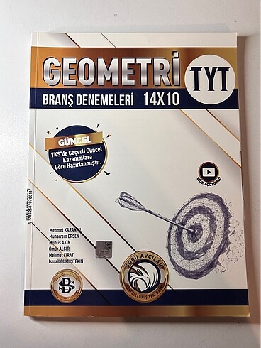 Bilgi Sarmal Yayınları TYT-AYT Geometri Denemesi