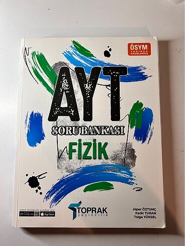Toprak Yayınları AYT Fizik Soru Bankası
