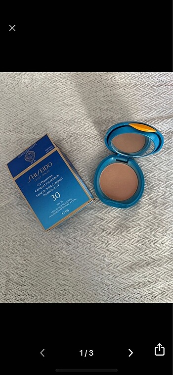 Shiseido fondöten pudra