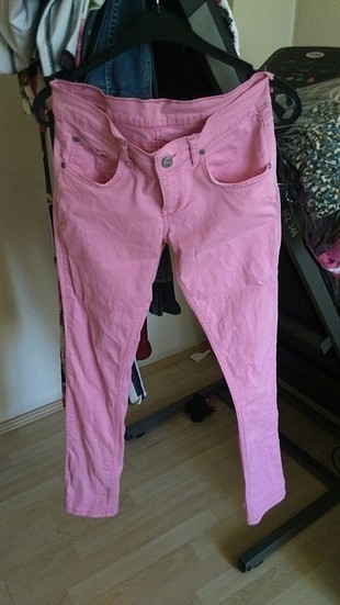 Pembe yazlık kot!