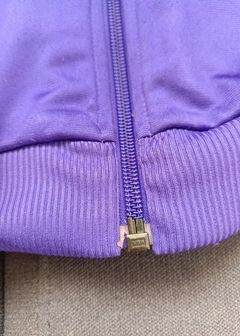 Orijinal Mor Fermuarlı Kız Çocuk Ceket - Görsel 8