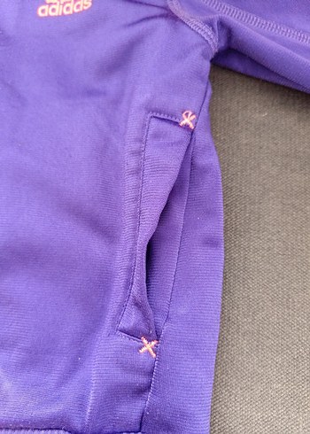 Orijinal Mor Fermuarlı Kız Çocuk Ceket - Görsel 4