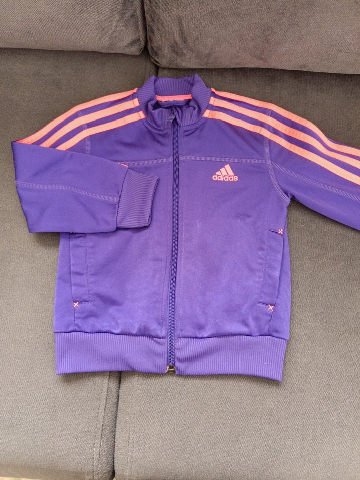 Orijinal Mor Fermuarlı Kız Çocuk Ceket - Görsel 2