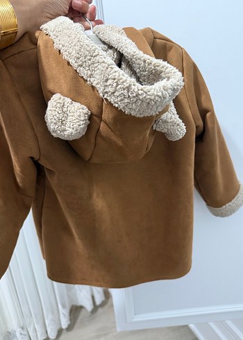 H&M Kahverengi Süet Erkek Çocuk Kaban