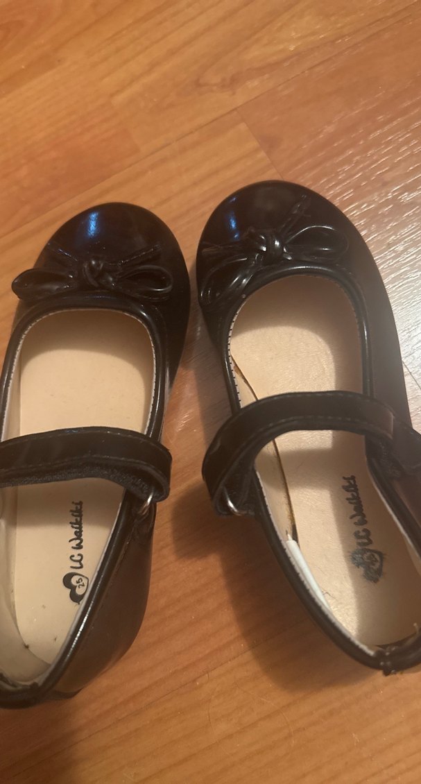 Kız Çocuk Siyah Tokalı Babet Ayakkabı - Görsel 5