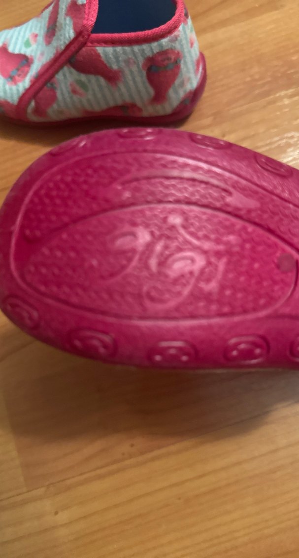 Kız Çocuk Renkli Fermuarlı Ev Terliği 25 numara panduf - Görsel 5