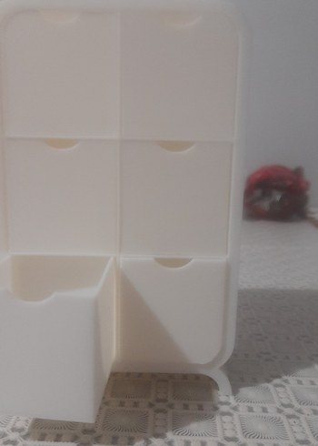 Beyaz Barbie dolabı,takı organizer