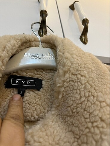 46 Beden Kayra peluş mont kaban