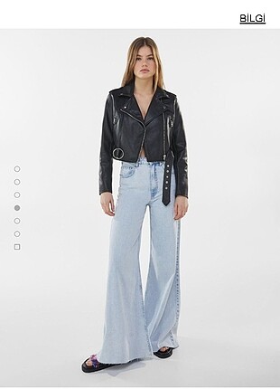 Bershka deri ceket