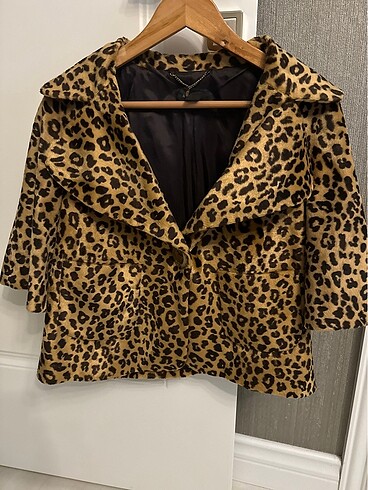 Mango Ceket leopar