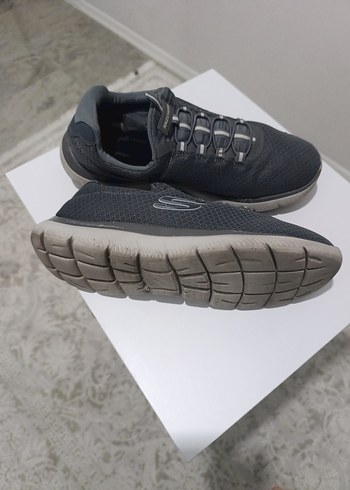 Gri Skechers Erkek Spor Ayakkabı - Görsel 2
