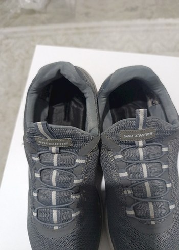 Gri Skechers Erkek Spor Ayakkabı - Görsel 3