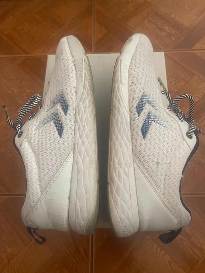 Beyaz Hummel 41,5 Numara & Desenli Bağcıklı Sneaker - Görsel 3