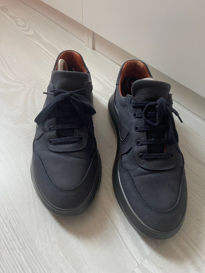 LACİVERT Bağcıklı Erkek Spor Ayakkabı  - Görsel 2