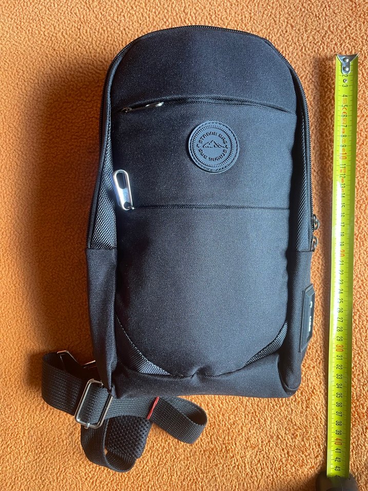 SIFIR ÜTÜN & Siyah Fermuarlı Çapraz Çanta - Görsel 5