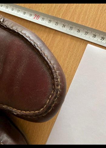 Kahverengi Deri Erkek Klasik Ayakkabı - Görsel 2