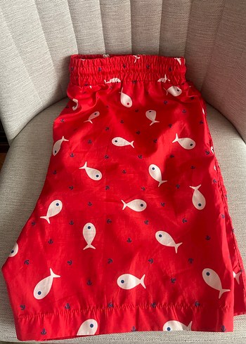 Renkli Baskılı Kısa Erkek Mayo - Görsel 4