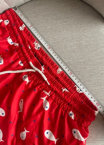 Renkli Baskılı Kısa Erkek Mayo - Görsel 2