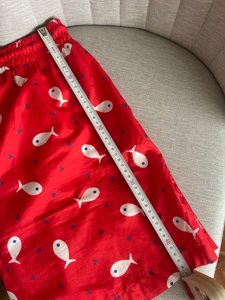 Renkli Baskılı Kısa Erkek Mayo - Görsel 3