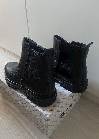 HAKİKİ DERİ Topuklu Bot - Görsel 2