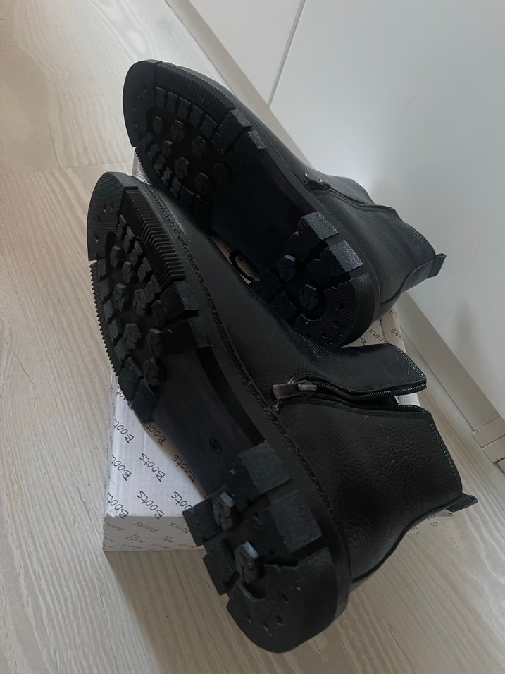 HAKİKİ DERİ Topuklu Bot - Görsel 3