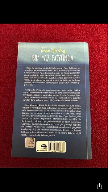  Bir Yaz Boyunca. Tessa Bailey