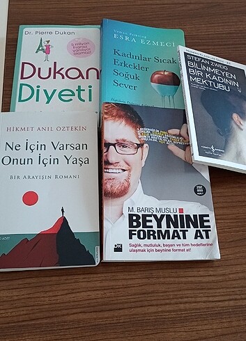 5 adet kitap
