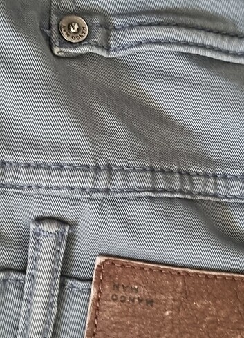 mango erkek kanvas pantolon bel boy 46 96