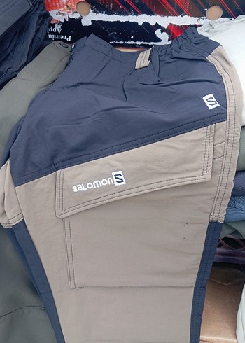 Gri Fermuarlı Street Wear Erkek Pantolon - Görsel 2