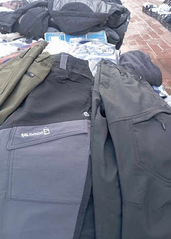 Gri Fermuarlı Street Wear Erkek Pantolon - Görsel 5