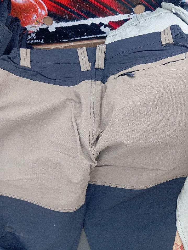 Gri Fermuarlı Street Wear Erkek Pantolon - Görsel 4