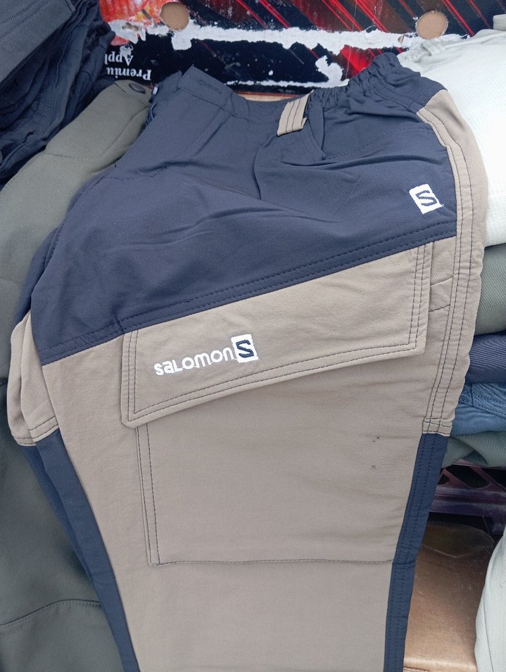 Gri Fermuarlı Street Wear Erkek Pantolon - Görsel 2