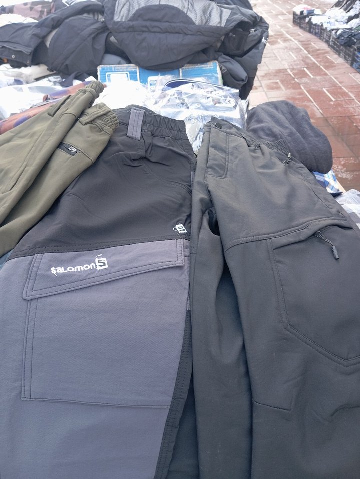 Gri Fermuarlı Street Wear Erkek Pantolon - Görsel 5