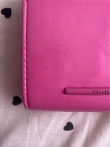 Pull and Bear Pull bear pembe cüzdan