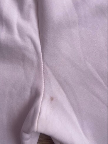 Lastikli beyaz eşofman - Görsel 7