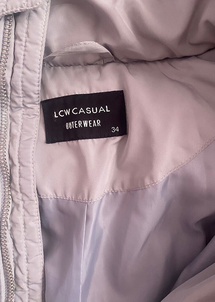 Lcw gri şişme mont - Görsel 2