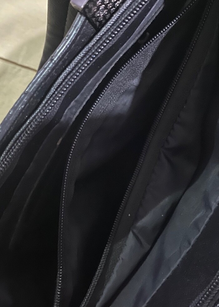 Kadın siyah çanta deri - Görsel 2