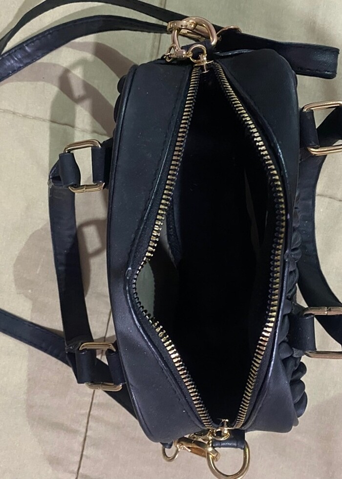 Kadın siyah omuz çanta - Görsel 4