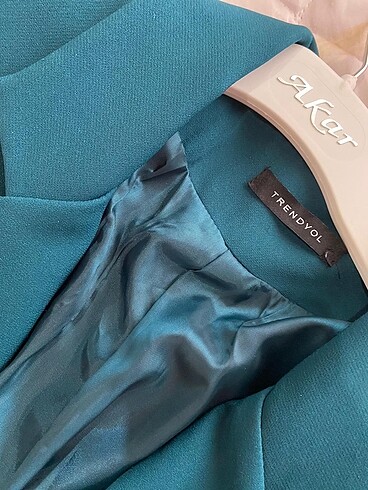 36 Beden yeşil Renk Trendyolmilla Blazer Ceket