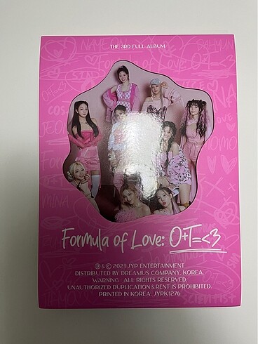 twice formula of love album