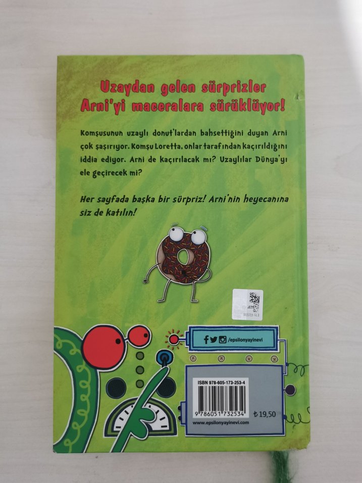 Donut Arni: Uçan Akrabalar - Laurie Keller - Görsel 2