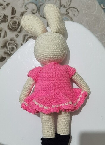 Amugurumi tavşan örgü oyuncak  - Görsel 2