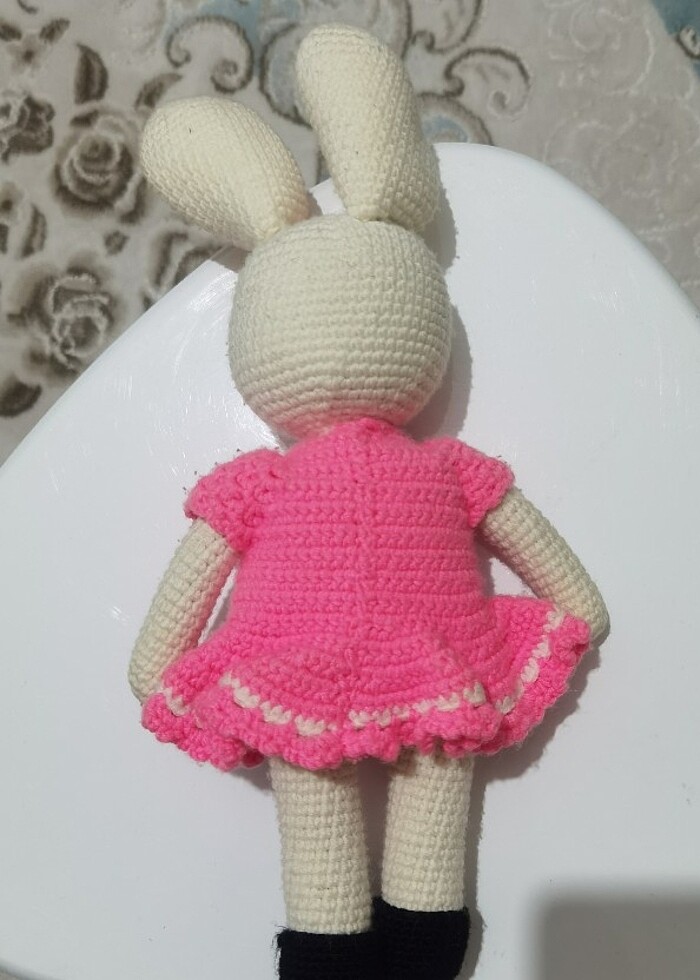 Amugurumi tavşan örgü oyuncak  - Görsel 2