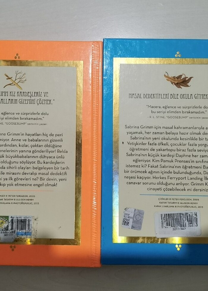 Grimm Kız Kardeşler Masal Dedektifleri iki cilt  - Görsel 2
