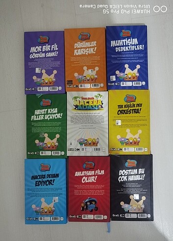 Kral Şakir full seri 9 kitap. Orijinal ciltli - Görsel 2