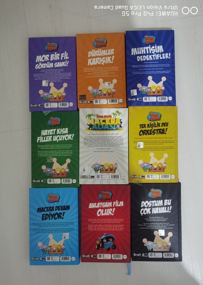 Kral Şakir full seri 9 kitap. Orijinal ciltli - Görsel 2