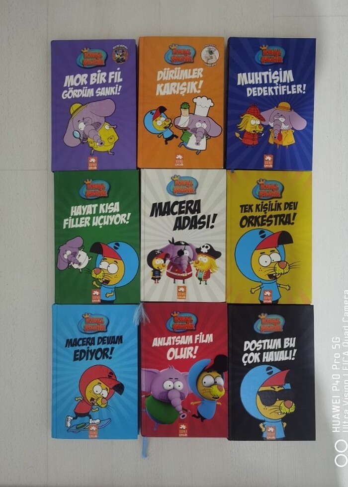 Kral Şakir full seri 9 kitap. Orijinal ciltli - Görsel 4